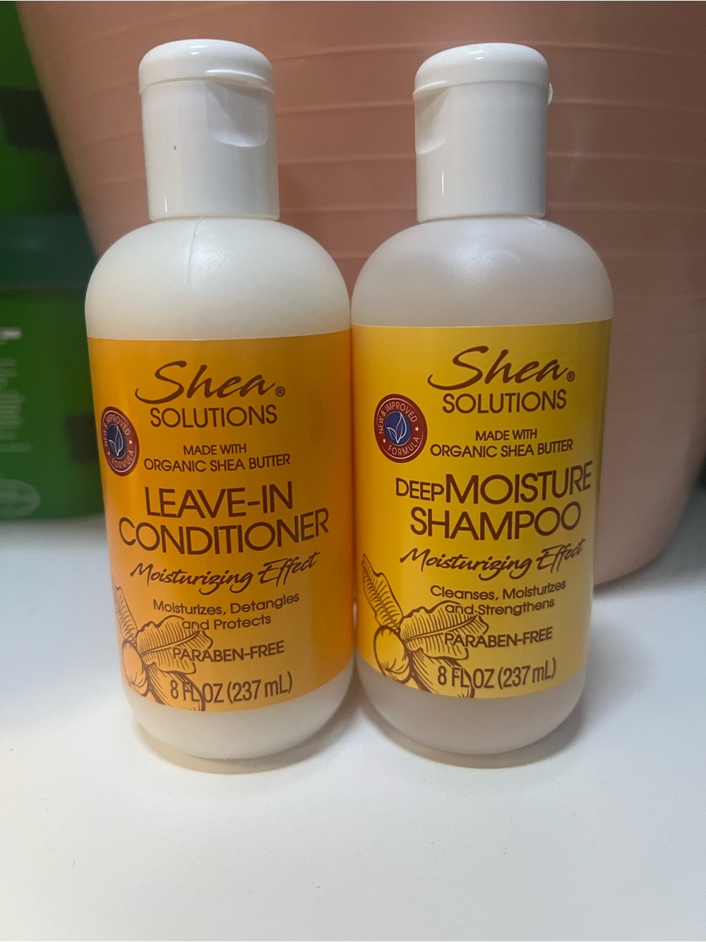 Shea Solutions shampoo and conditioner 8fl oz each